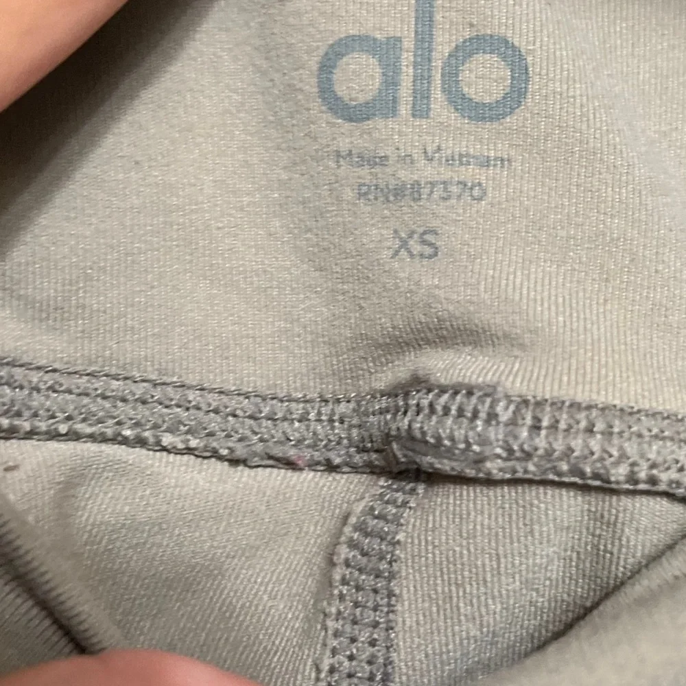 ALO Yoga Moto Tan High Waisted Leggings